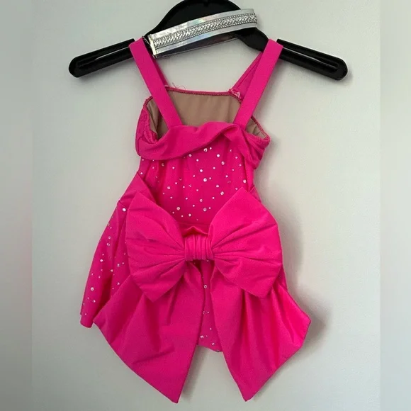 Revolution Hot pink dance dress - EUC - Picture 3 of 8